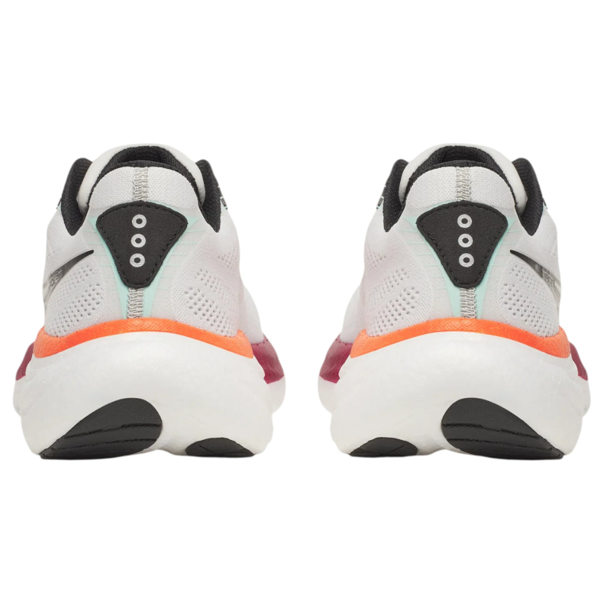 Mens Saucony Ride 19 Shoes White/Crimson