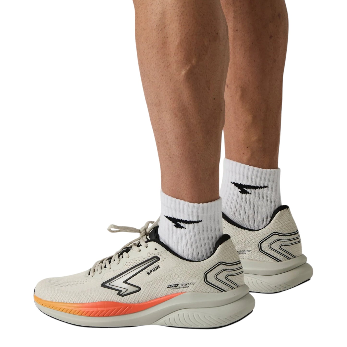 Mens Sfida Brazen Shoes Stone/Orange