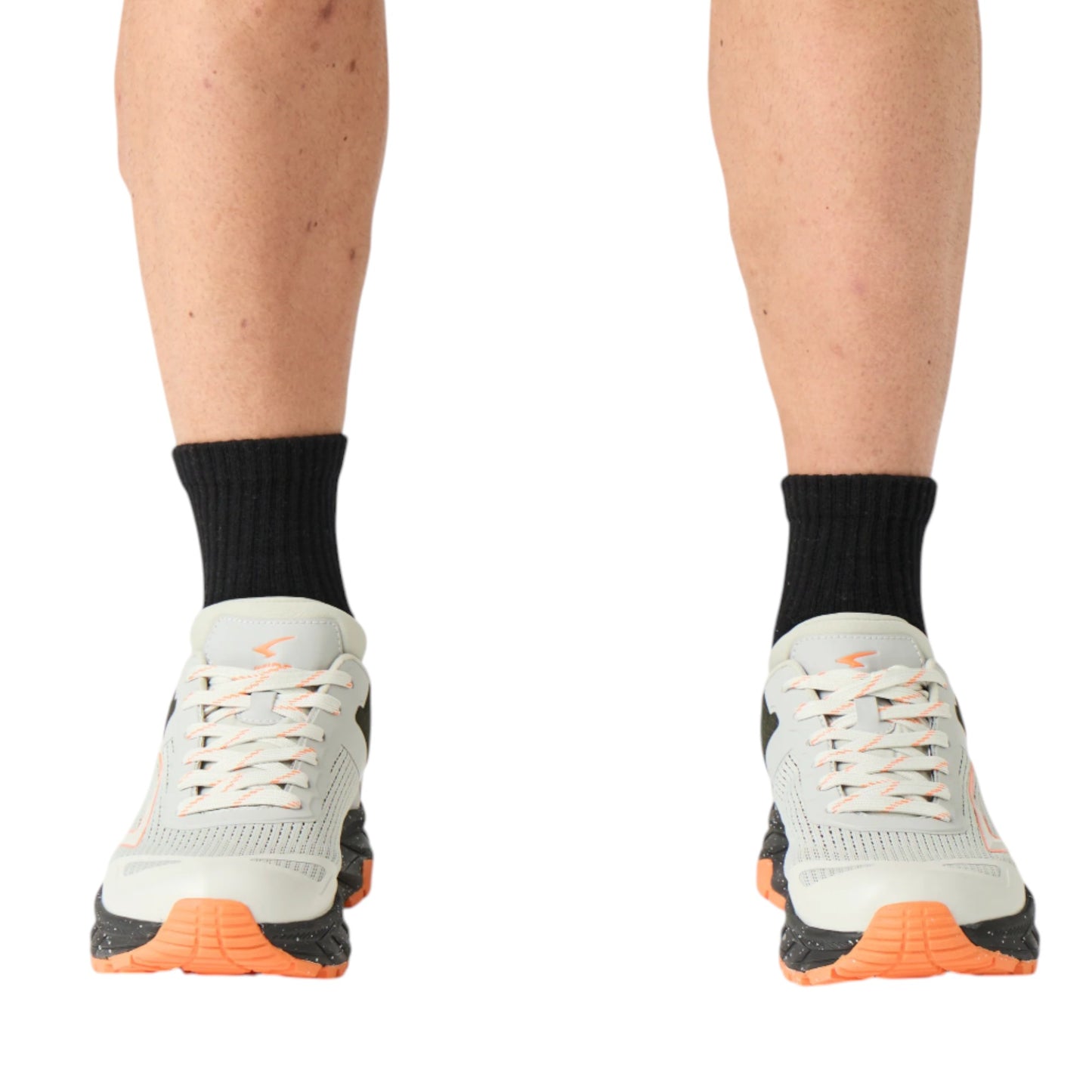 Mens Sfida Nomad Trail Shoes Grey/Khaki/Orange