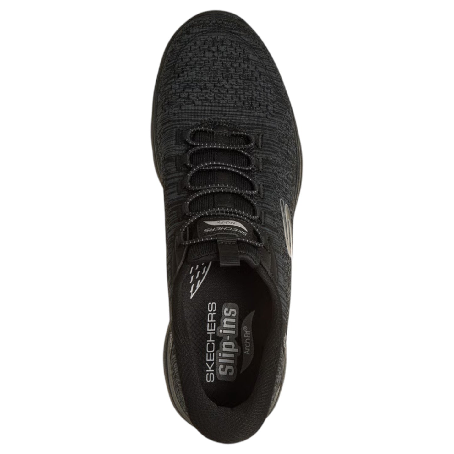 Mens Skechers Arch Fit Summits - Vorken Shoes Black