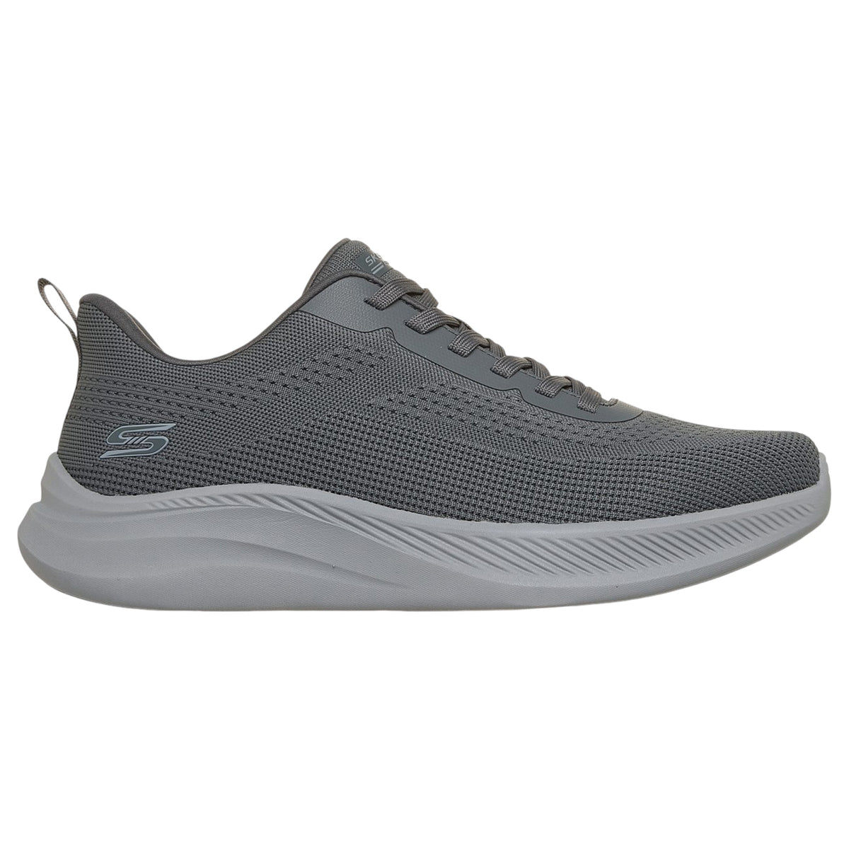 Mens Skechers BOBS Moda Flex Shoes Dark Grey