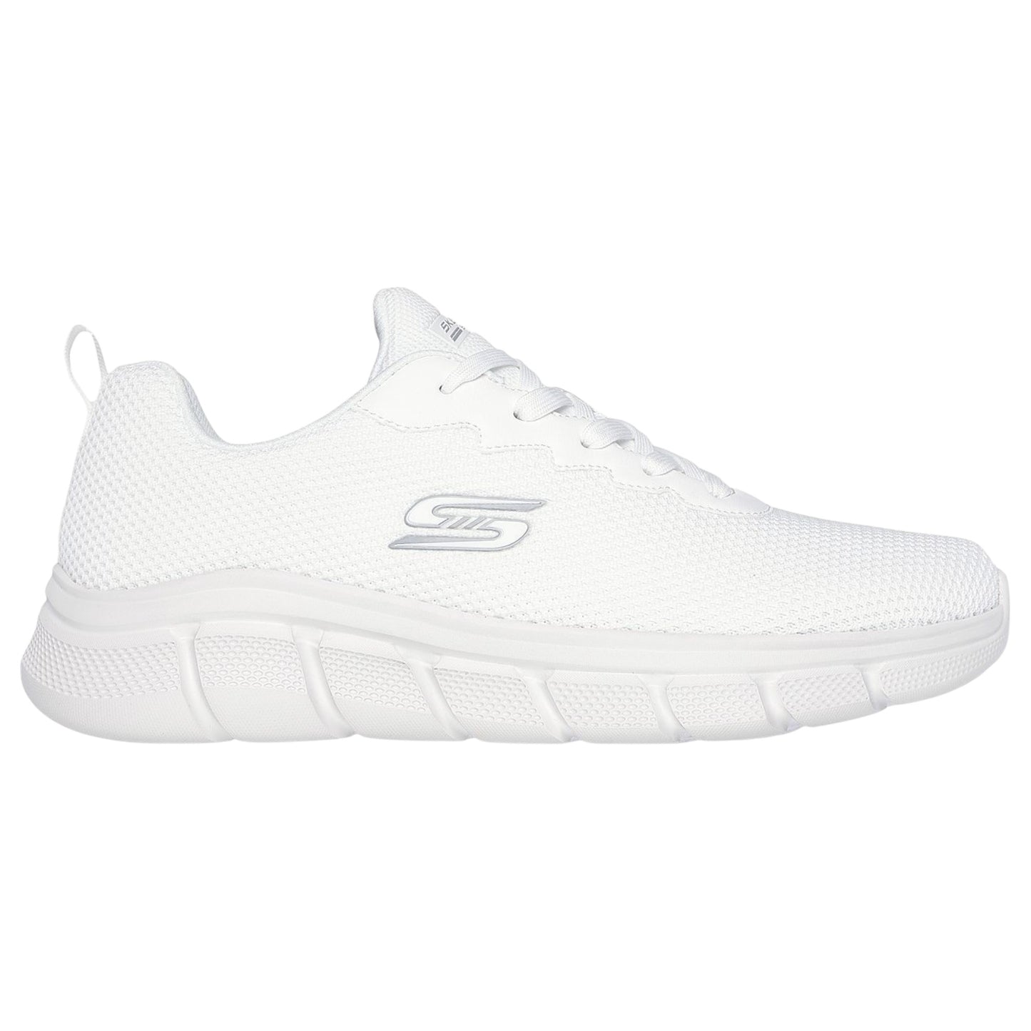 Mens Skechers Bobs Sport B Flex - Chill Edge Shoes Off White