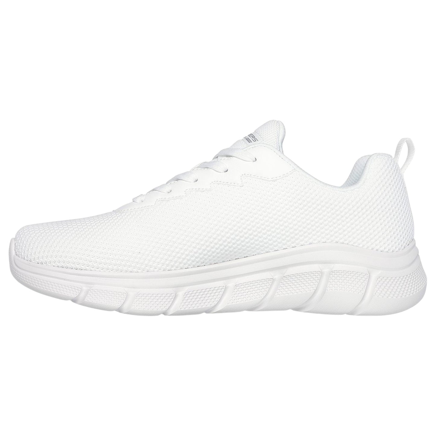 Mens Skechers Bobs Sport B Flex - Chill Edge Shoes Off White
