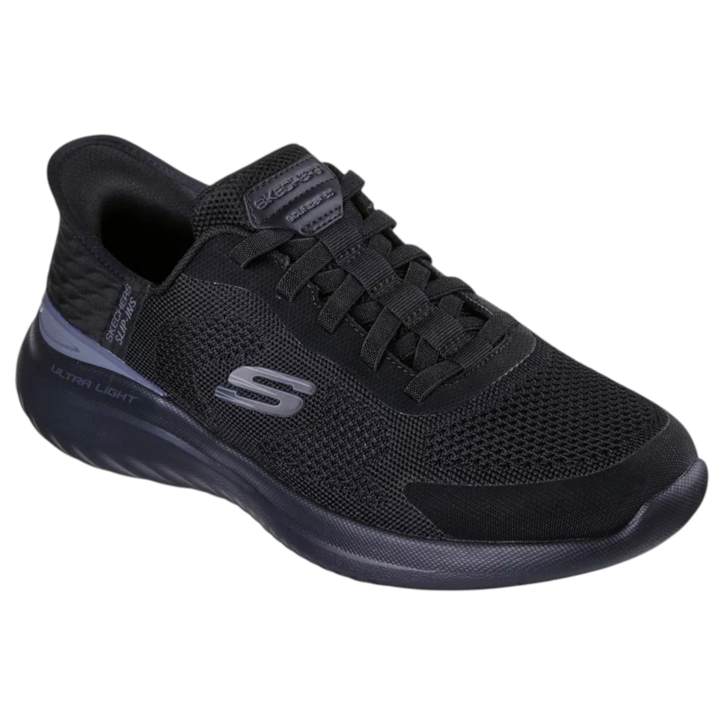 Mens Skechers Bounder 2.0 - Silco Shoes Black