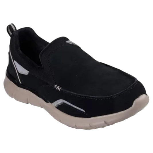 Mens Skechers Del Retto - Ebert Shoes Black