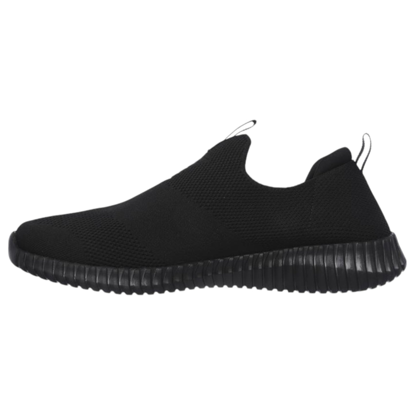 Mens Skechers Elite Flex - Wasik Shoes Black/Black