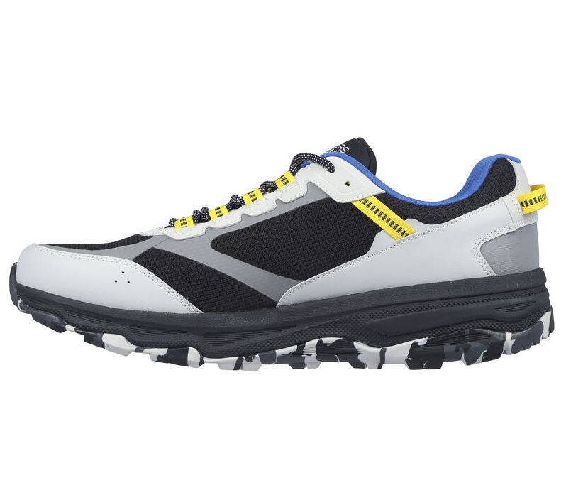 Mens Skechers Go Run Trail Altitude - Marble Rock 2.0 Grey Yellow Shoes