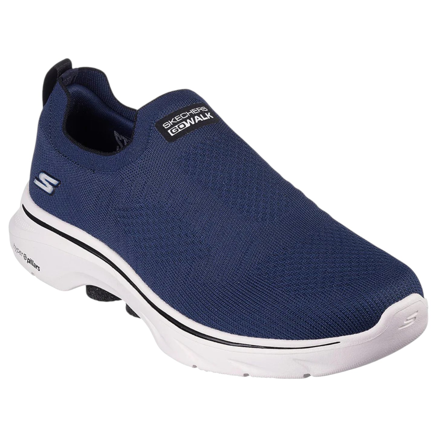 Mens Skechers Go Walk 7 - Diligent Shoes Navy/Black