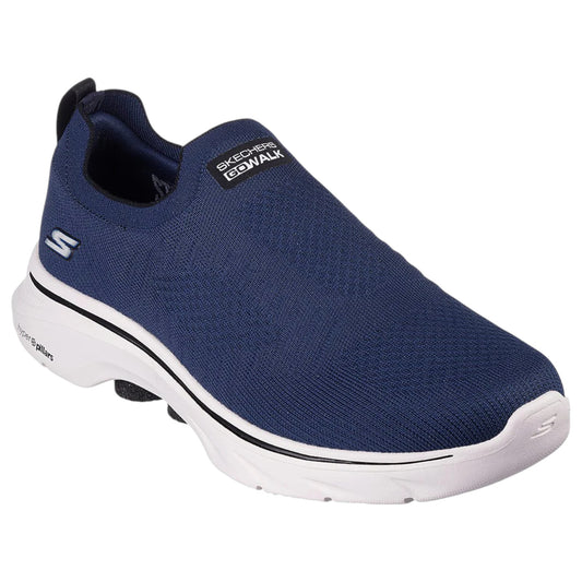 Mens Skechers Go Walk 7 - Diligent Shoes Navy/Black