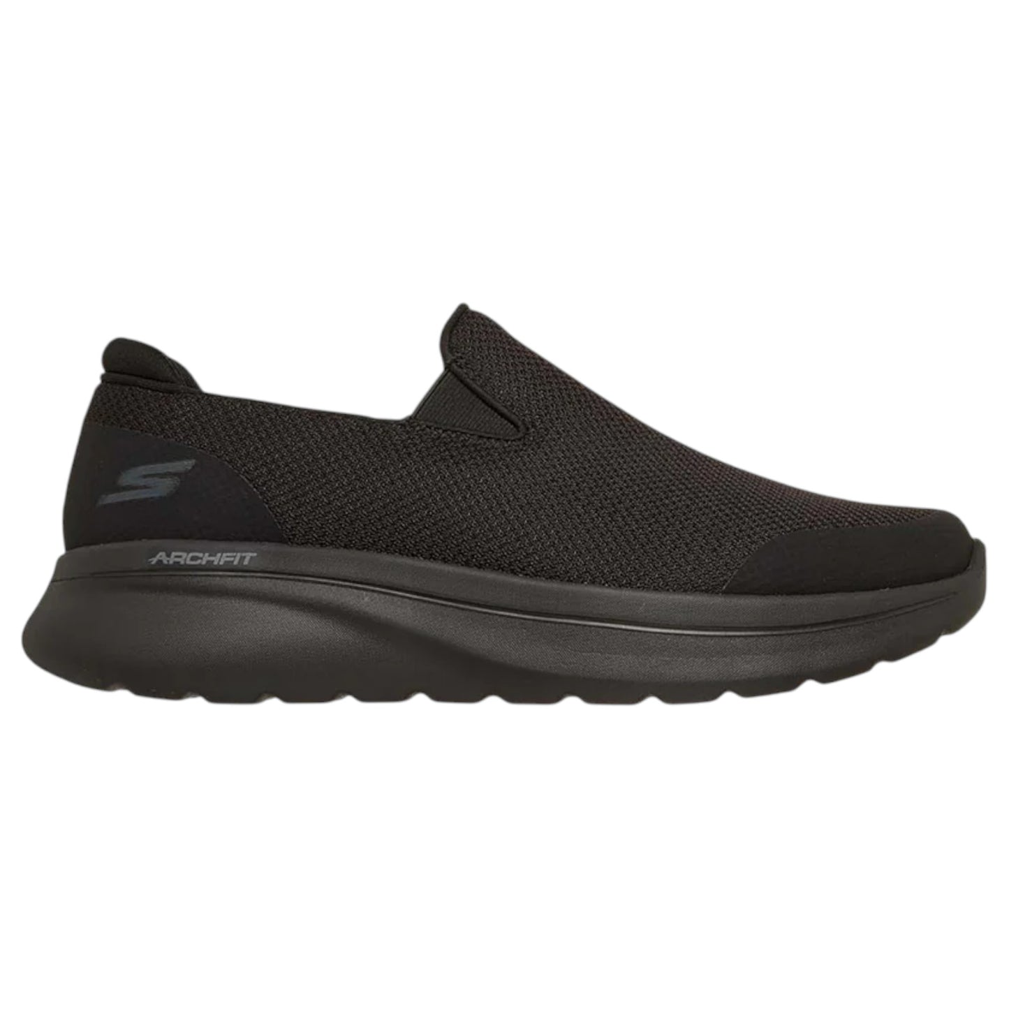 Mens Skechers Go Walk Arch Fit N-Joy Shoes Black