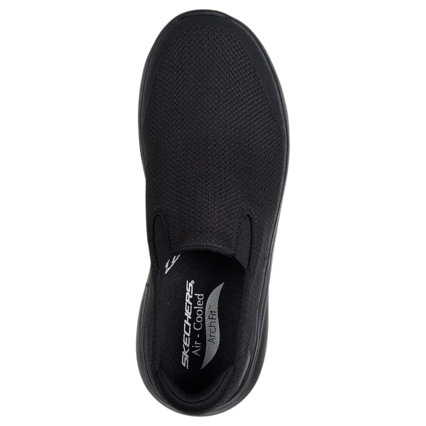 Mens Skechers Go Walk Arch Fit N-Joy Shoes Black