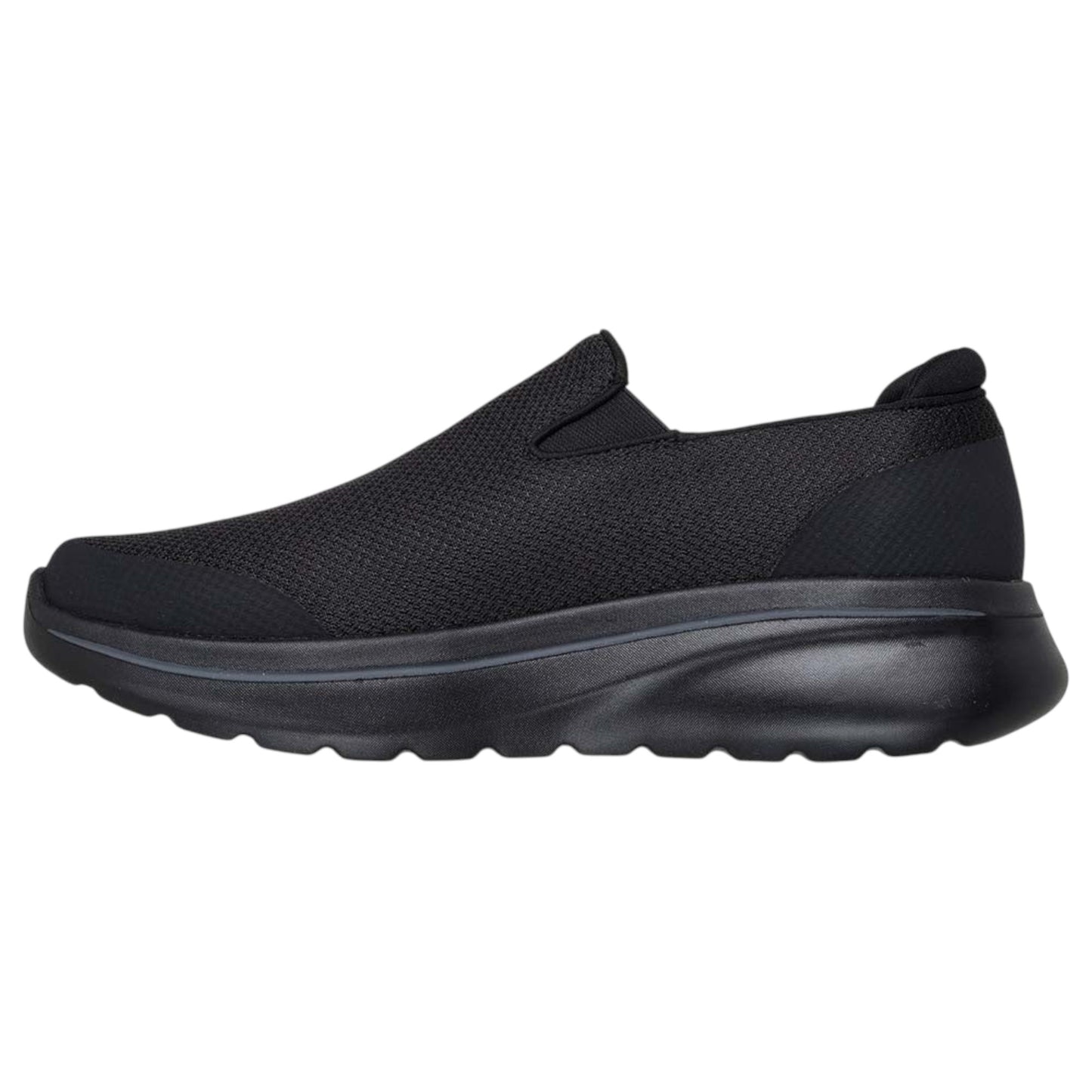 Mens Skechers Go Walk Arch Fit N-Joy Shoes Black