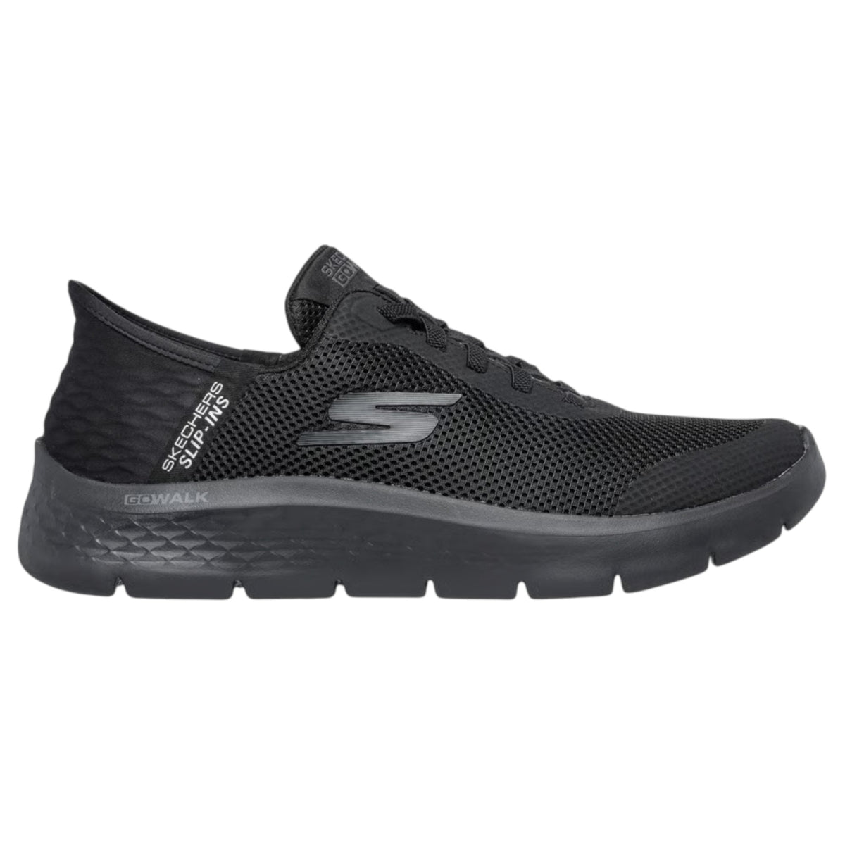 Mens Skechers GO Walk Flex - Hands Up Extra Wide Shoes Black