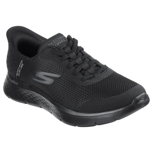 Mens Skechers GO Walk Flex - Hands Up Extra Wide Shoes Black