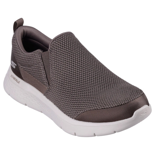 Mens Skechers Go Walk Flex - Impeccable II Shoes Khaki