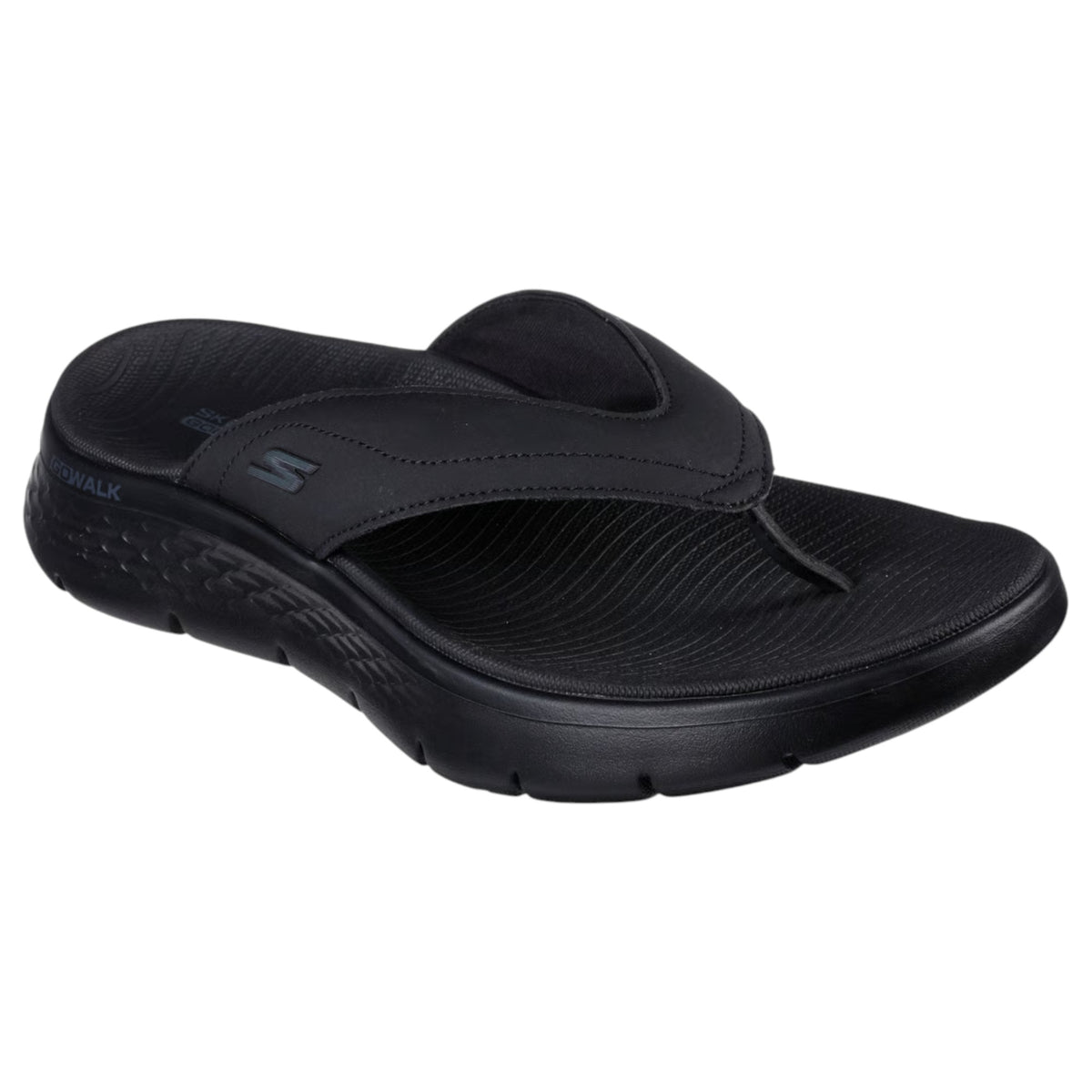 Mens Skechers GO Walk Flex - Vallejo Thongs Black