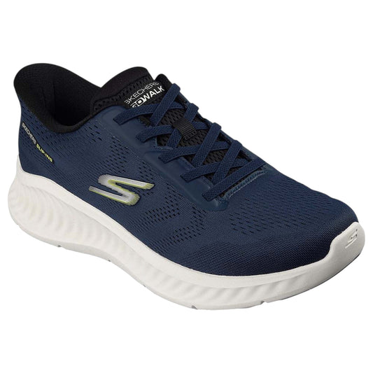 Mens Skechers GO Walk Now - Payton Shoes Navy/White