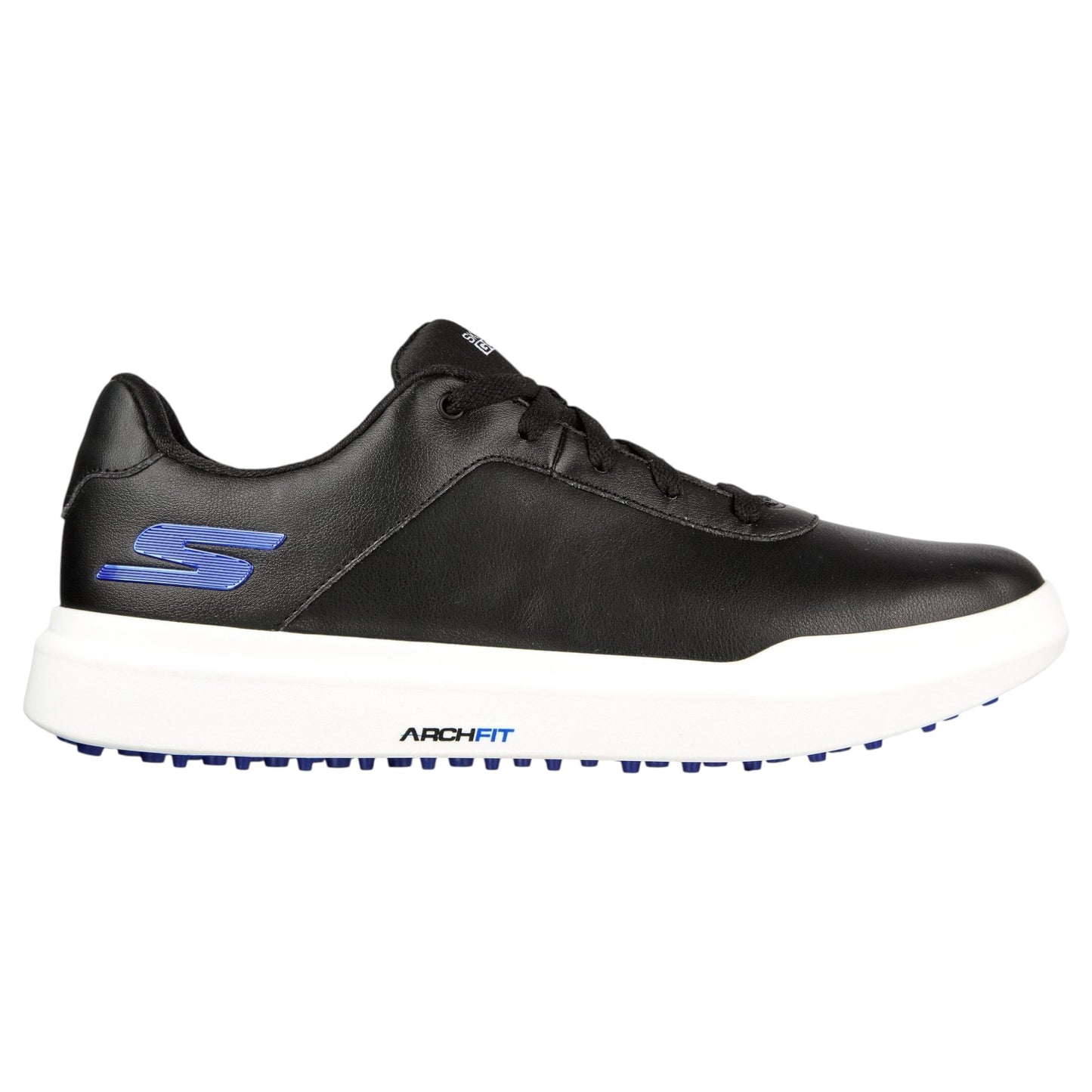 Mens Skechers Relaxed Fit: Go Golf Drive 5 Shoes Black/White