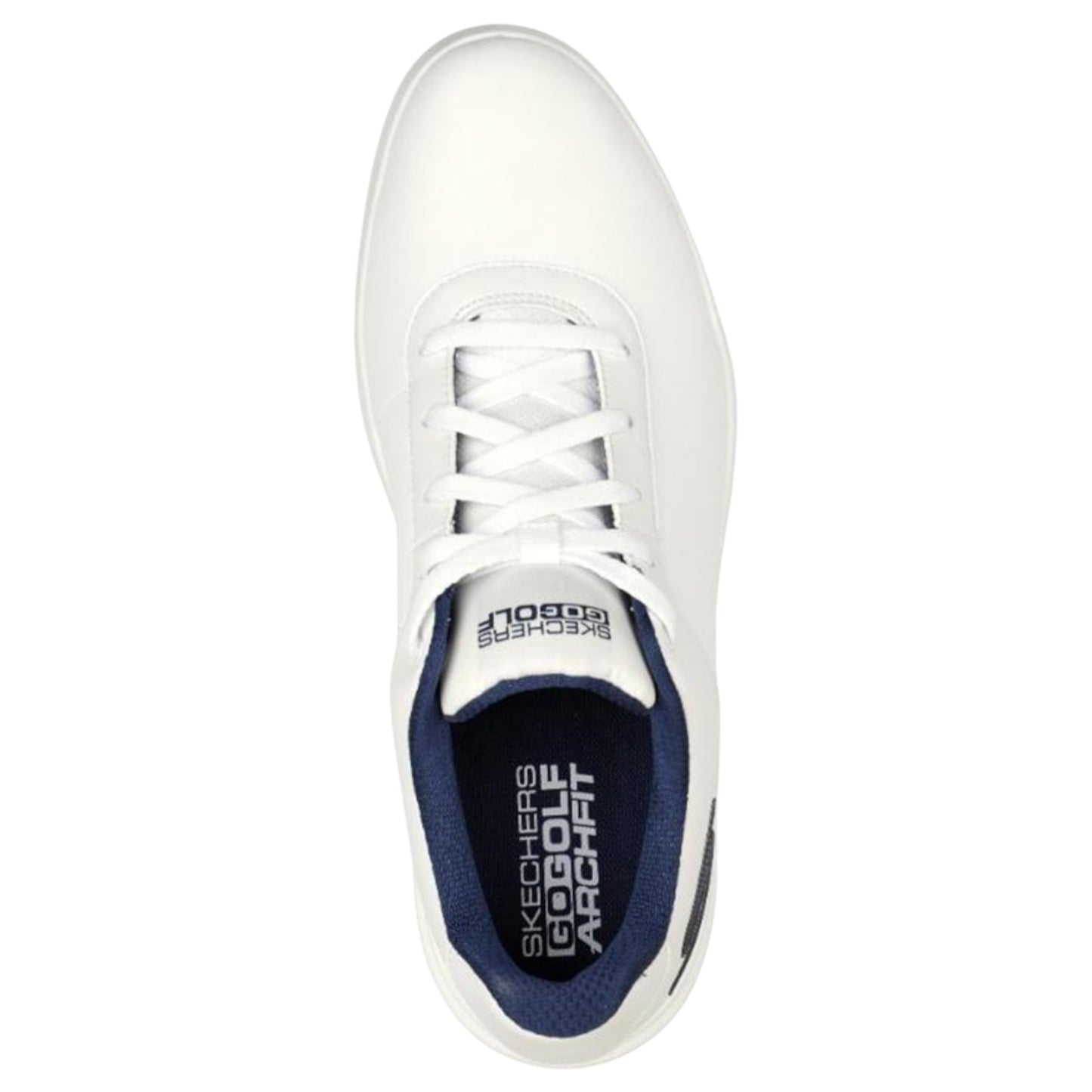 Mens Skechers Relaxed Fit: Go Golf Drive 5 Shoes White/Navy
