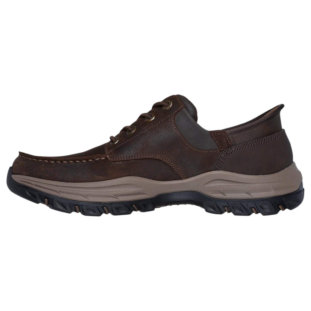 Mens Skechers Relaxed Fit: Knowlson - Emilio Shoes Dark Brown