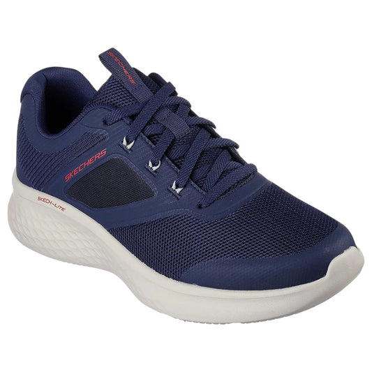 Mens Skechers Skech-Lite Pro - New Century Shoes Navy/Red