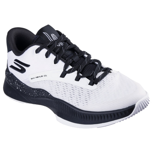 Mens Skechers SKX Nexus Shoes White/Black