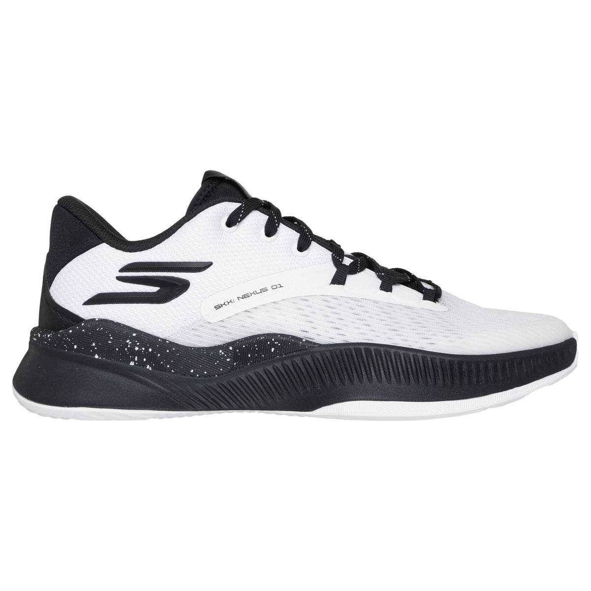 Men Skechers SKX Nexus Shoes White/Black
