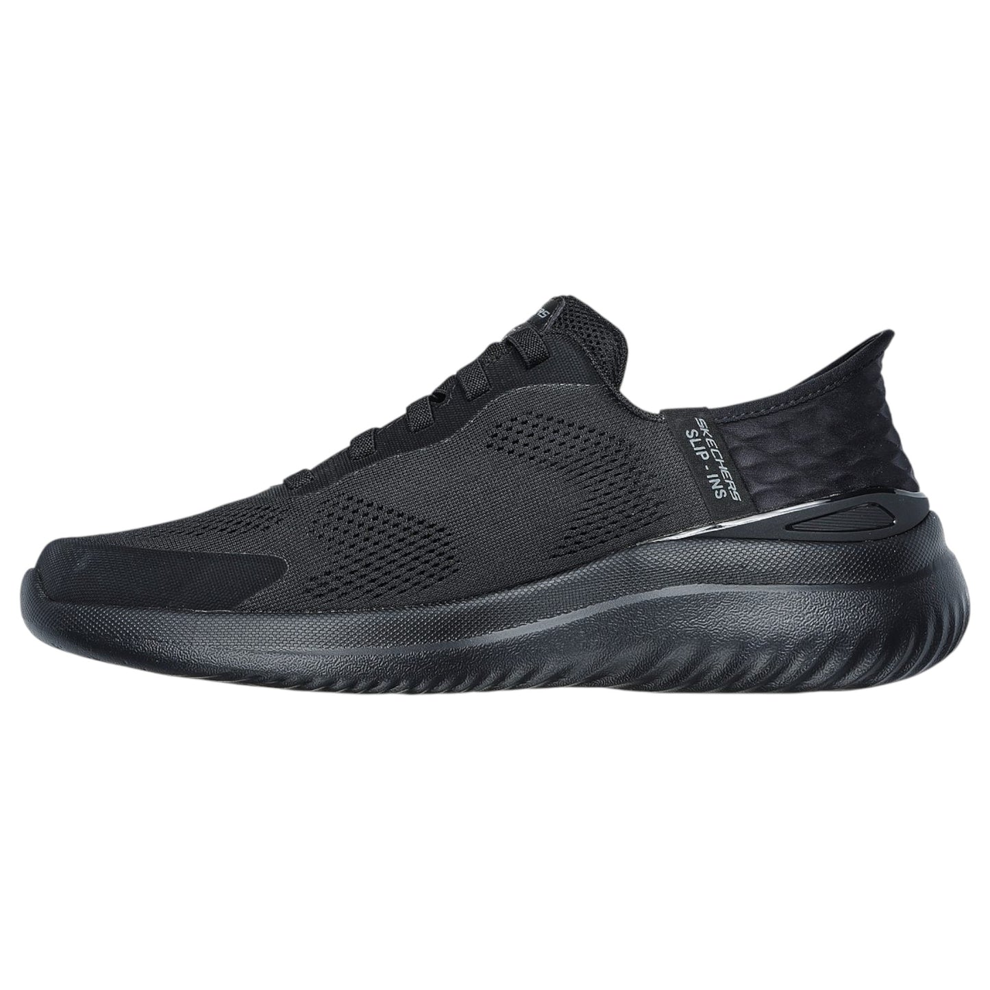 Mens Skechers Slip-Ins: Bounder 2.0 - Emerged Shoes Black/Black