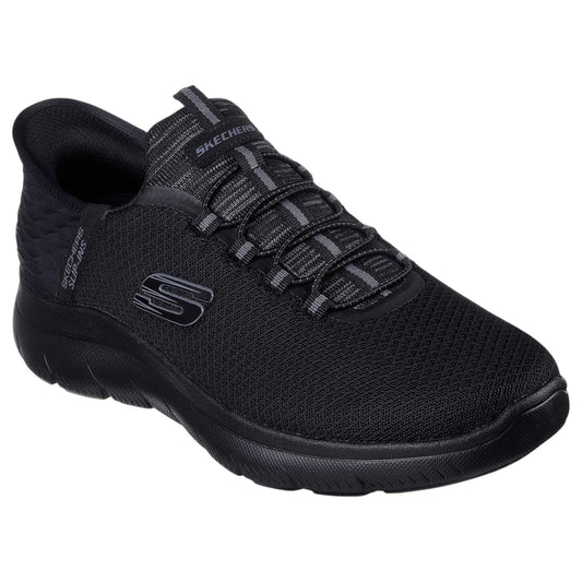 Mens Skechers Slip-Ins: Summits - High Range Shoes Black/Black