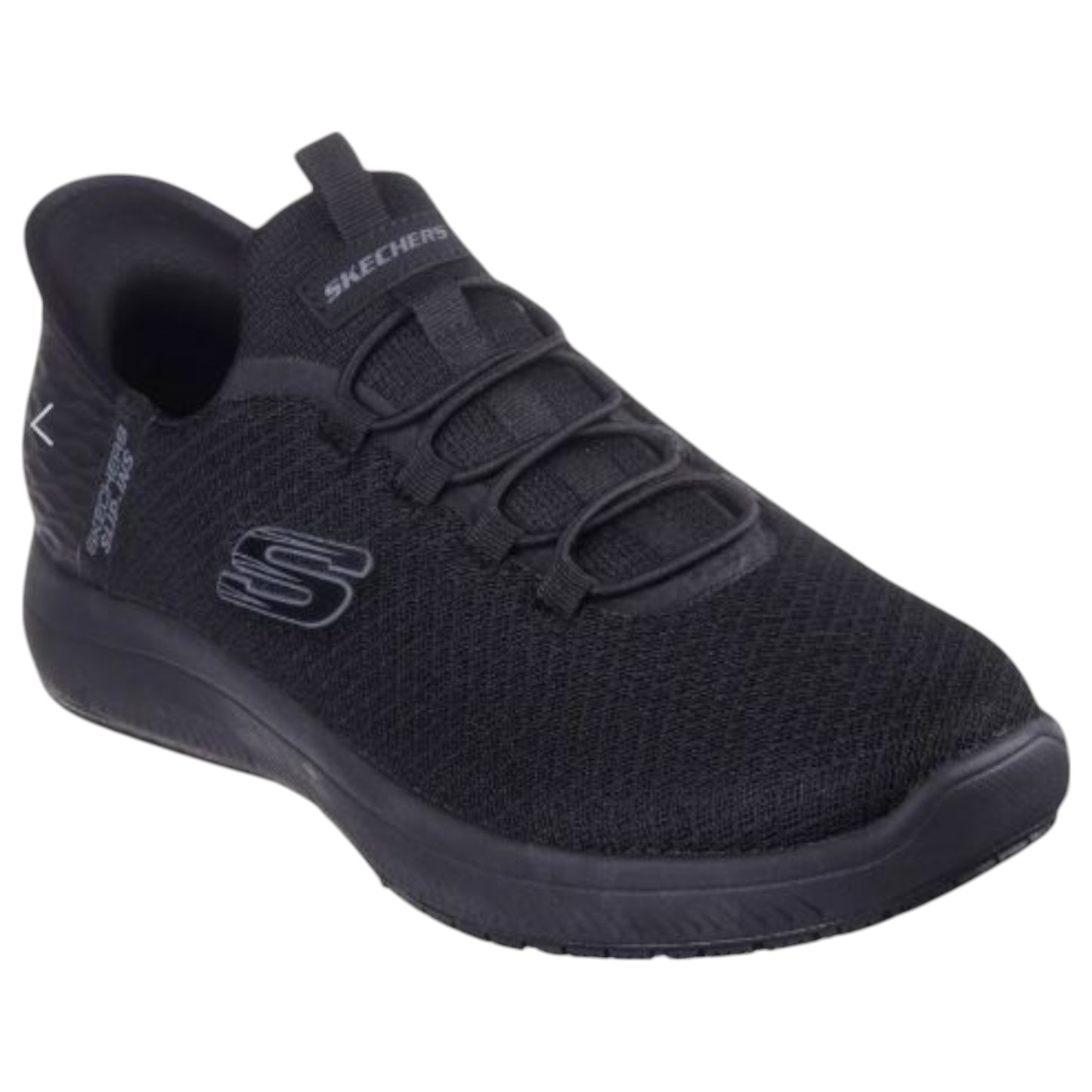 Mens Skechers Slip-Ins Work: Summits - Colsin Shoes Black
