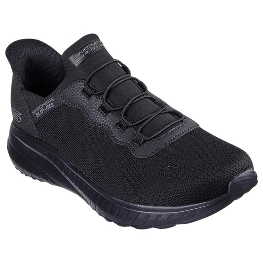 Mens Skechers Squad Chaos Slip Resistant - Stivig Shoes Black