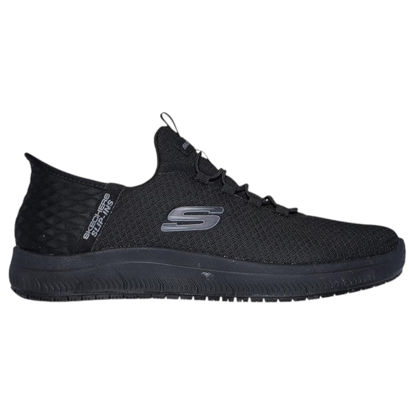 Mens Skechers Summits - Colsin Wide Fit Shoes Black