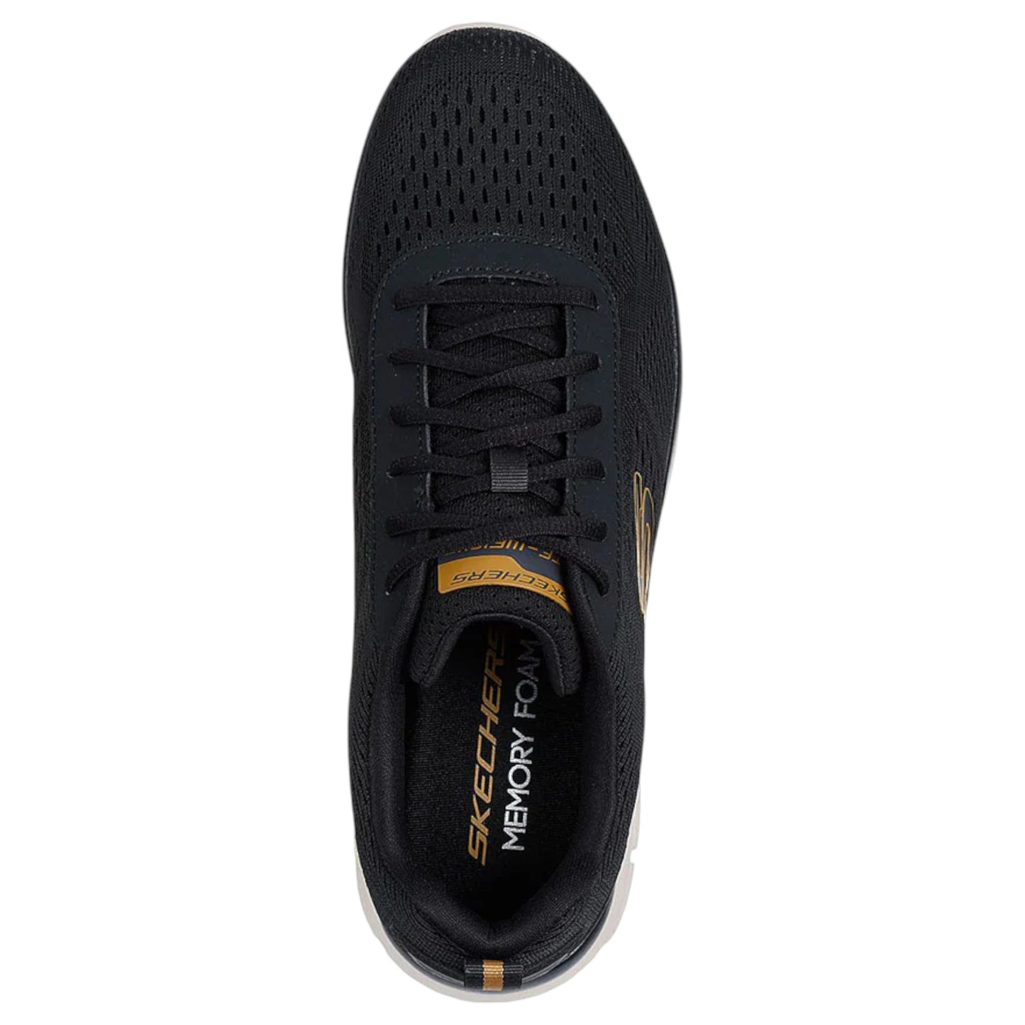 Mens Skechers Track - Leshur Shoes Black
