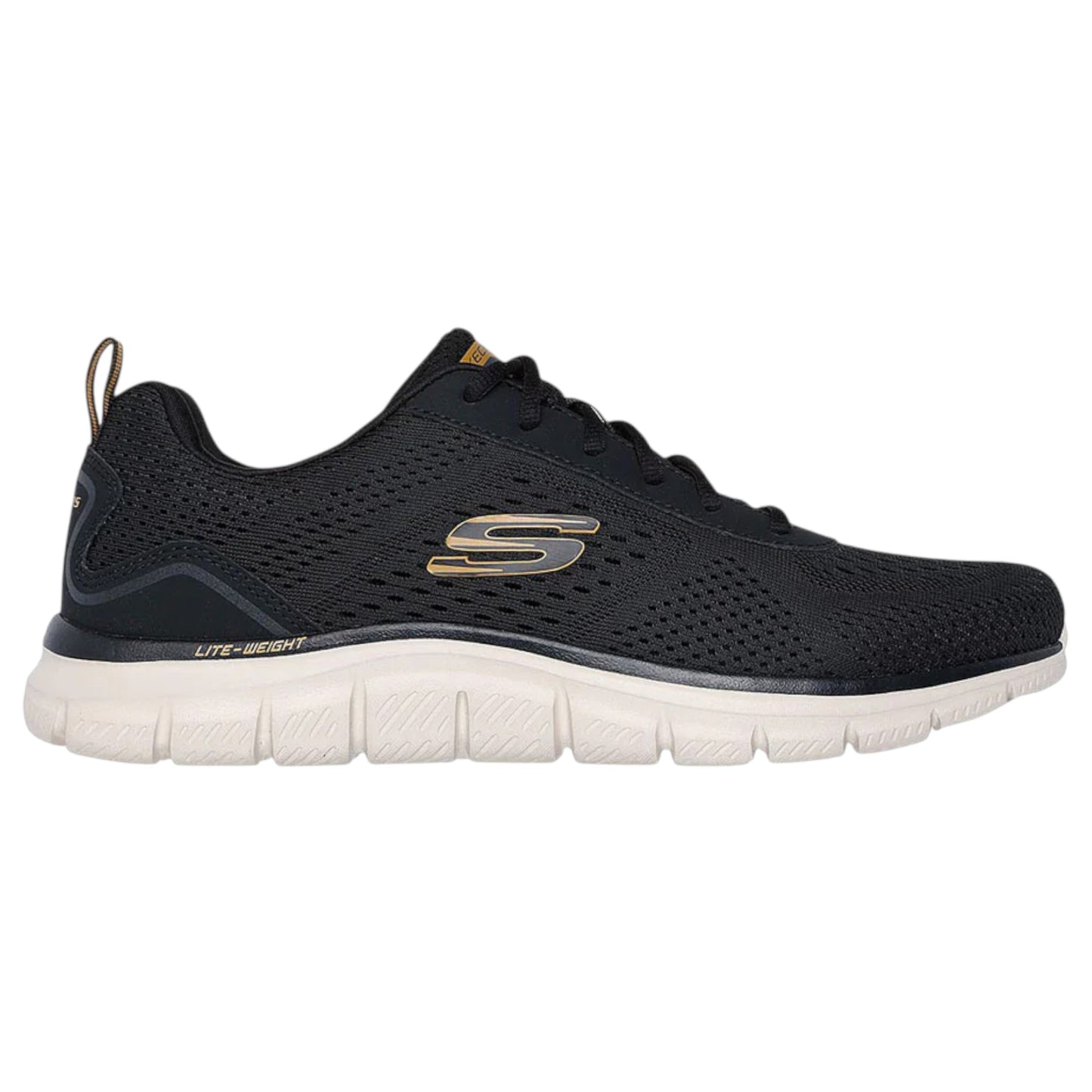 Mens Skechers Track - Leshur Shoes Black