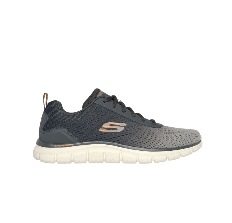 Mens Skechers Track Ripkent Olive Lace Up Athletic Shoes