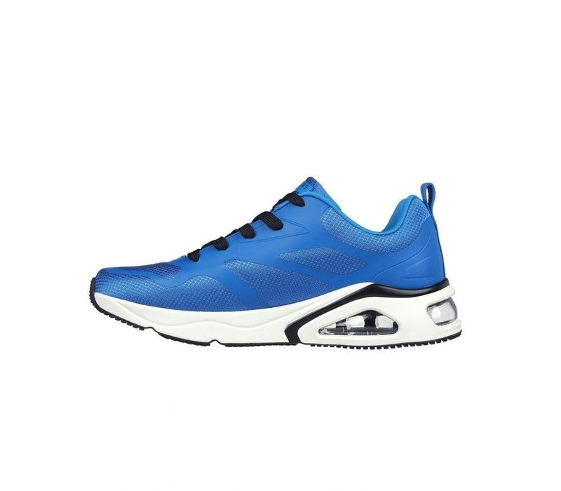 Mens Skechers Tres-Air Uno Shoes Blue