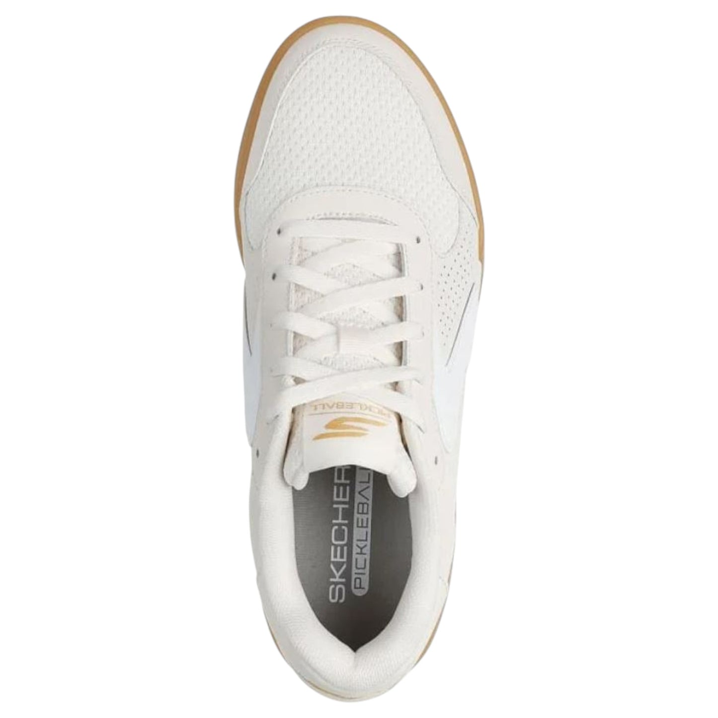 Mens Skechers Viper Court Classic Shoes Off White