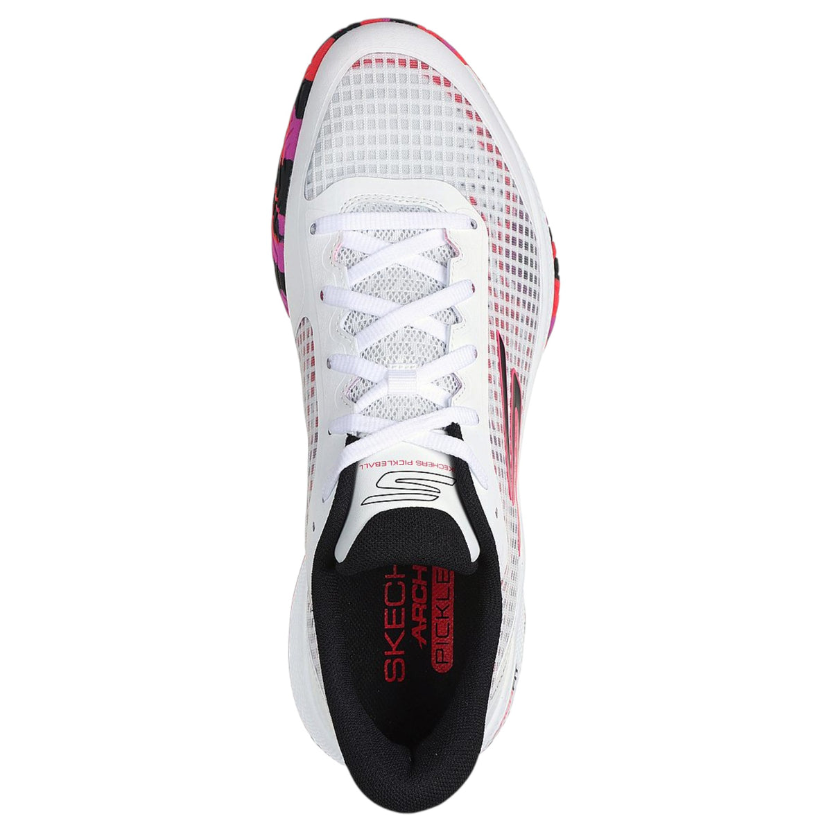 Men Skechers Viper Court Pro - Pickleball Shoes White/Pink
