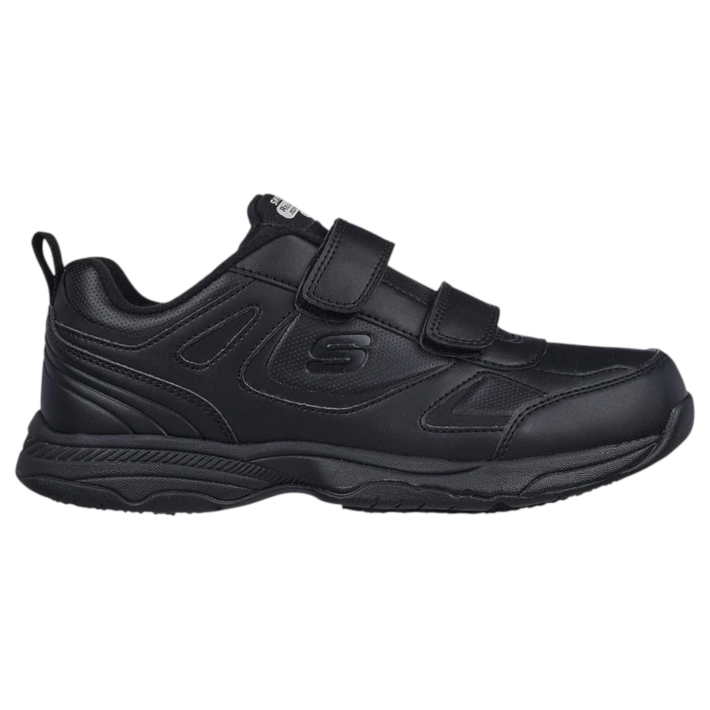 Mens Skechers Work: Dighton - Rolind Slip Resistant Shoes Black