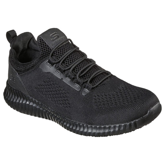 Mens Skechers Cessnock Shoes Black