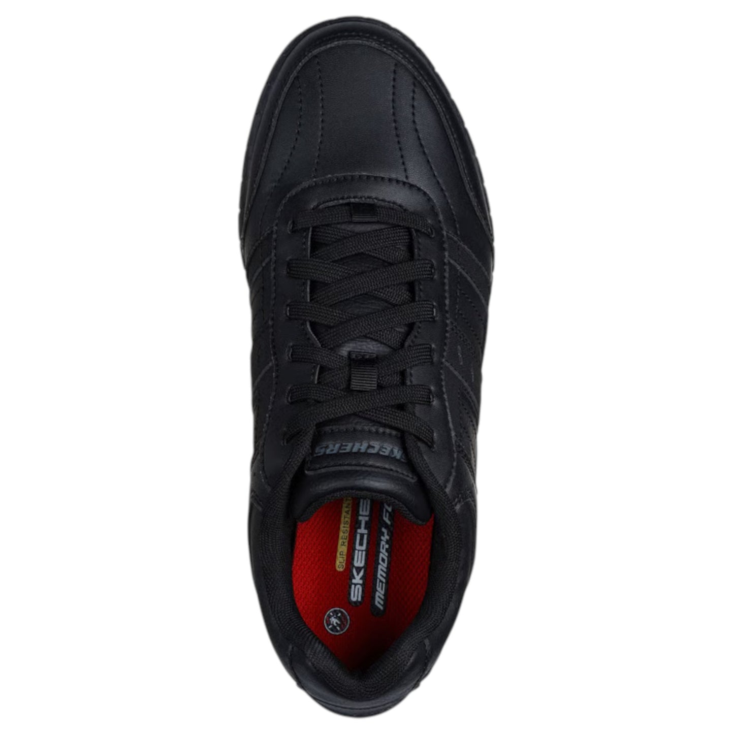 Mens Skechers Work Slip Resistant: Elston 2.0 Shoes Black