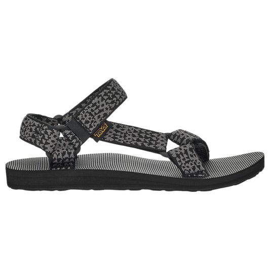 Mens Teva Original Universal Sandals Etching Black