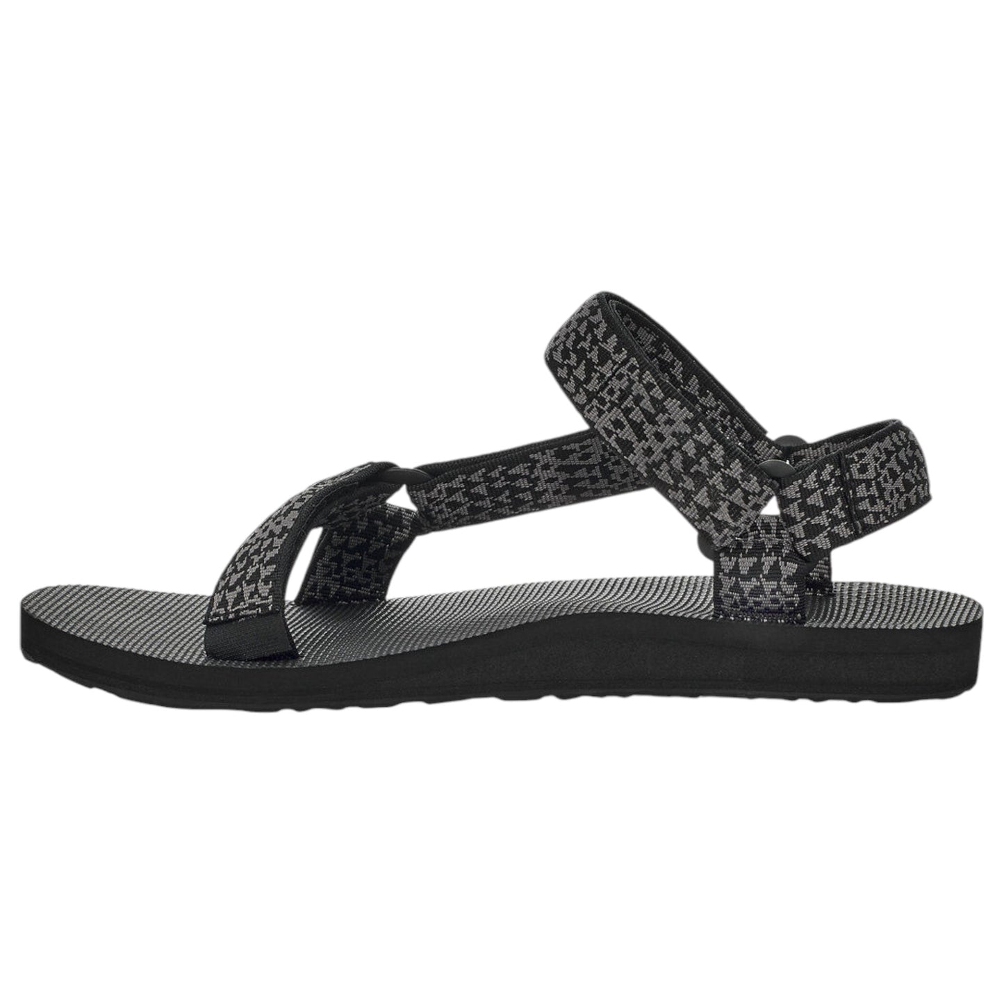 Mens Teva Original Universal Sandals Etching Black