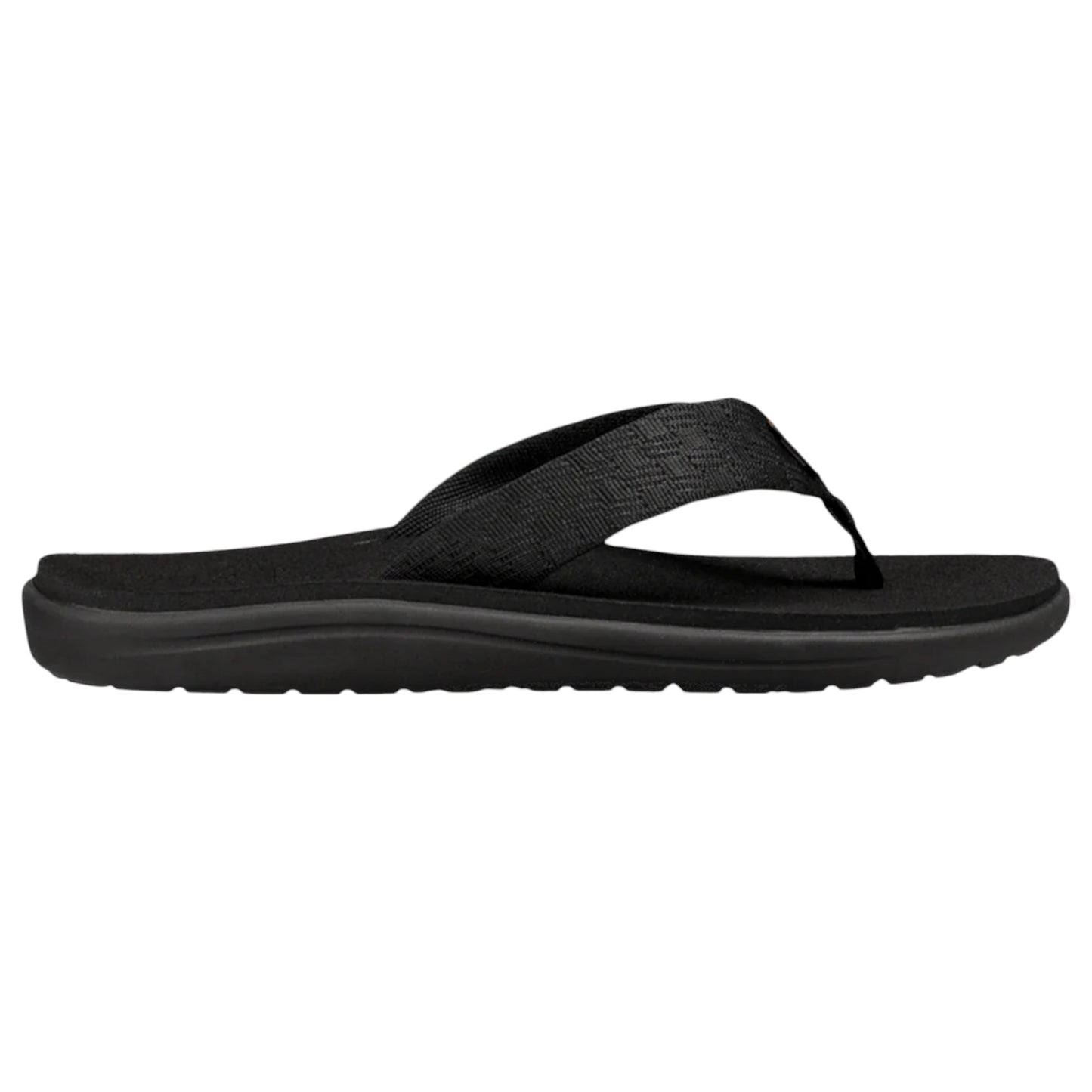 Mens Teva Voya Flip Thongs Brick Black