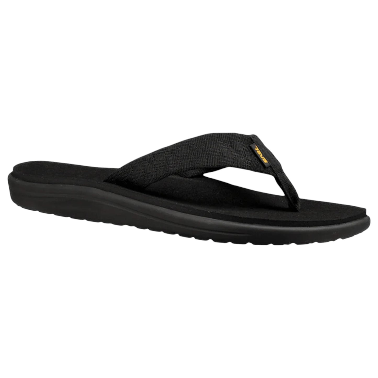 Mens Teva Voya Flip Thongs Brick Black