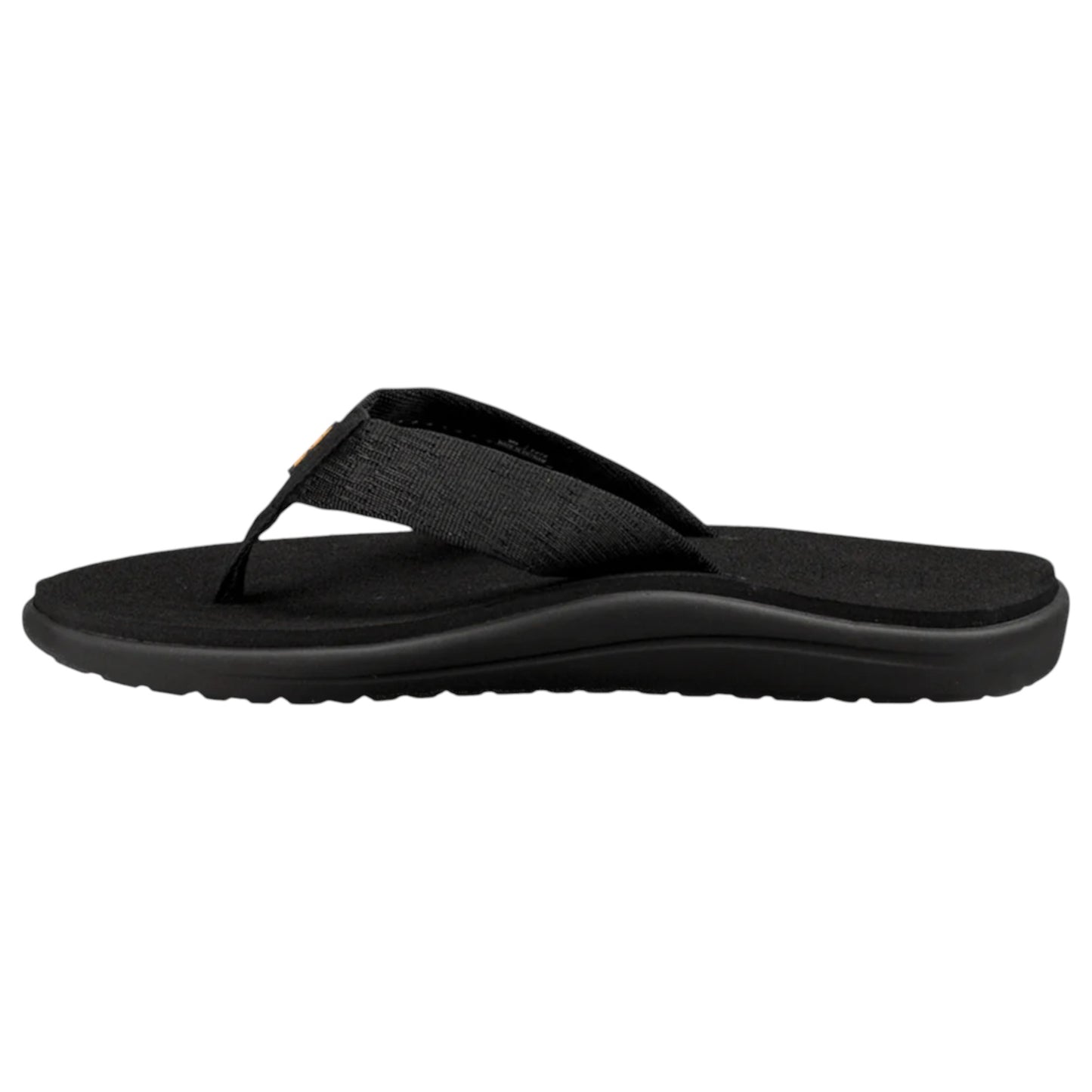 Mens Teva Voya Flip Thongs Brick Black