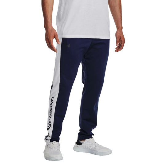 Mens Under Armour Brawler Joggers Trackies Navy