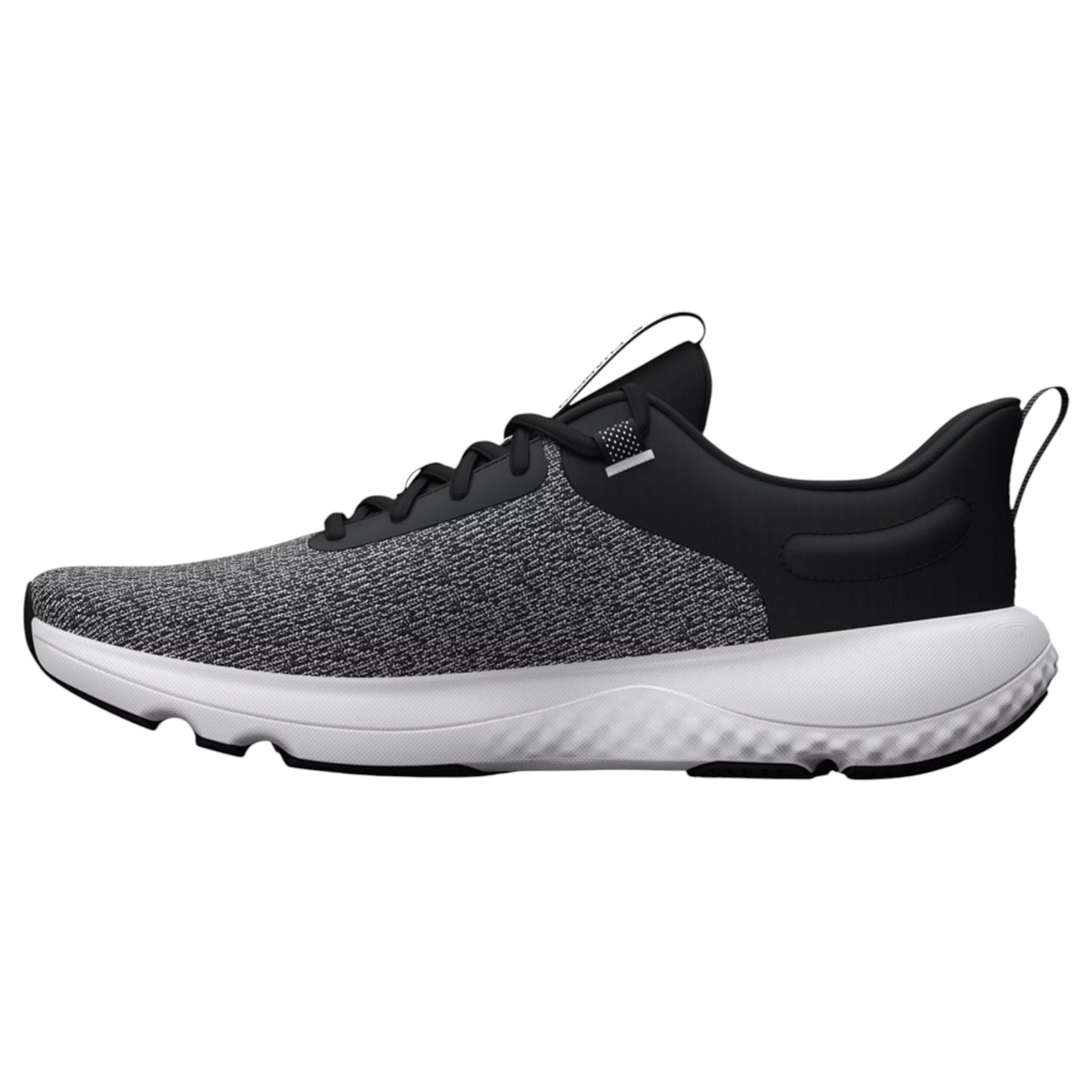 Mens Under Armour Charged Revitalize Shoes Black/White