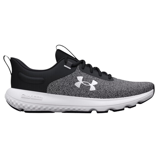 Mens Under Armour Charged Revitalize Shoes Black/White