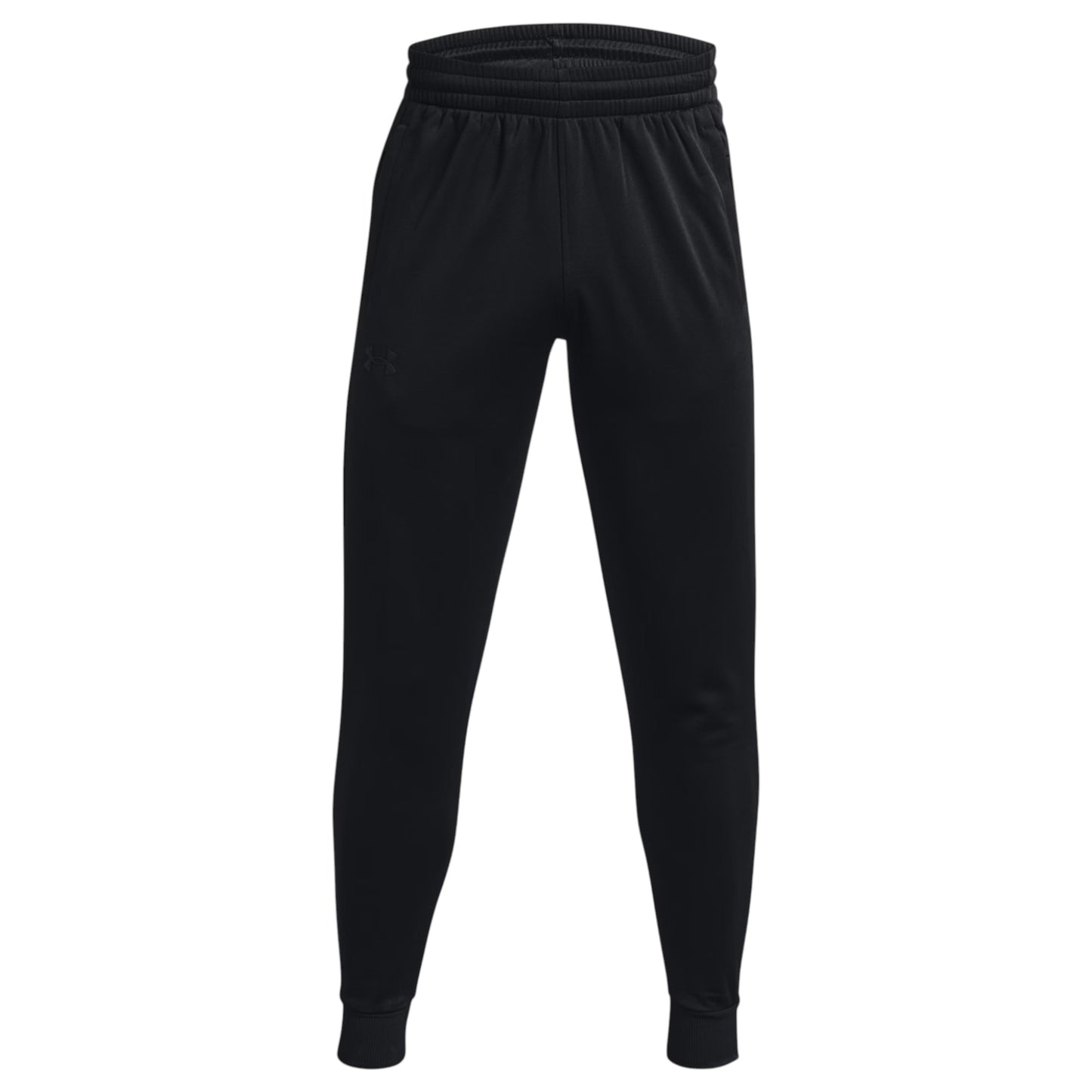 Mens Under Armour Essential Fleece Joggers Trackies Black